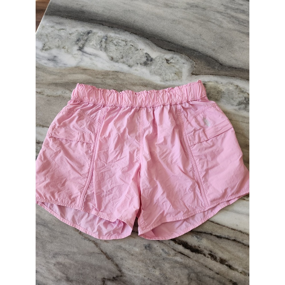 Free People Movement In the Wild Shorts Pink High Rise Running Womens Small
